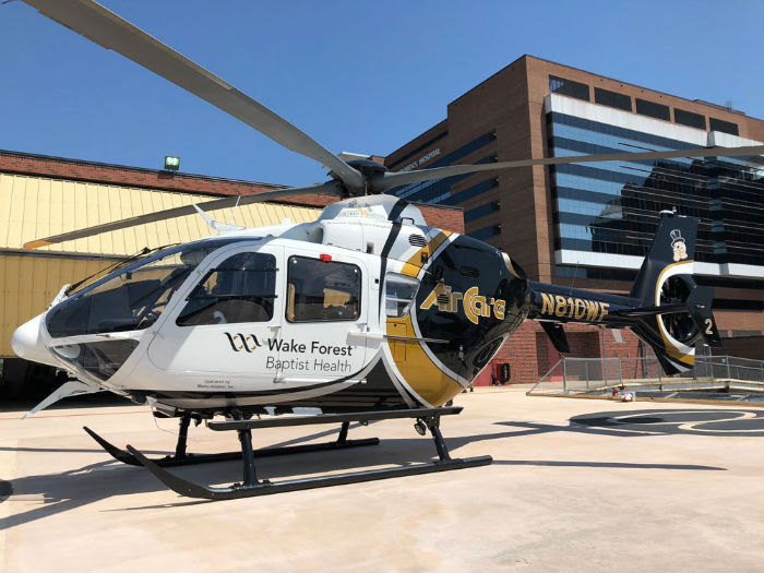 PAC International delivers three upgraded EC135s to North Carolina