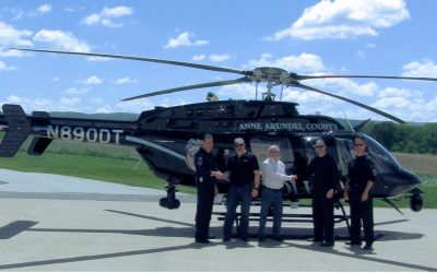 PAC International Customizes new Bell 407GXi for Anne Arundel County