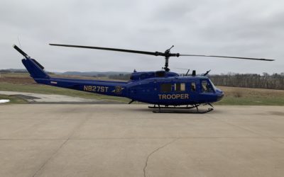 PAC International completes paint upgrade to second Huey for Michigan State